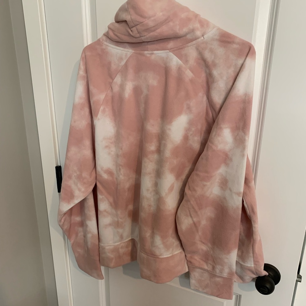 Old Navy Cropped Funnel Neck Fleece - Picture 2 of 3